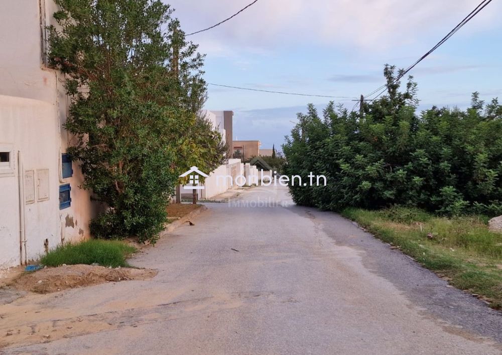 Terrain vue de mer de 1122 m² à vendre à Hammamet Nord 51355351