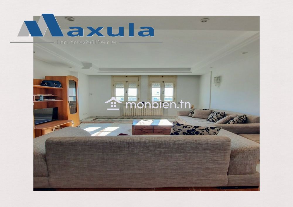 À VENDRE APPARTEMENT S+3 À RADES PLAGE