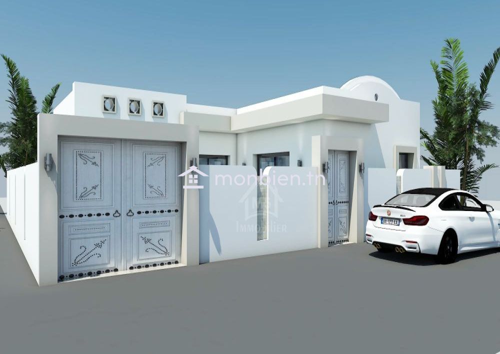 Villa sur plan avec piscine à vendre à Hammamet Sud 51355351