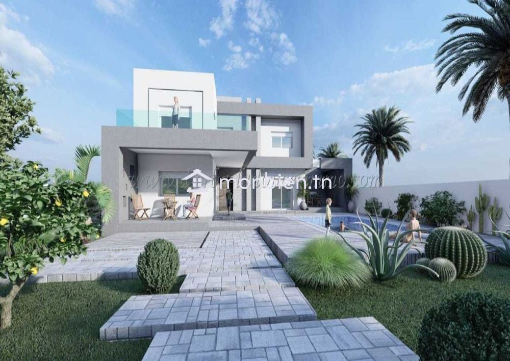 A Vendre Belle Villa Titrée Avec Piscine En Cours De Construction À Midoun