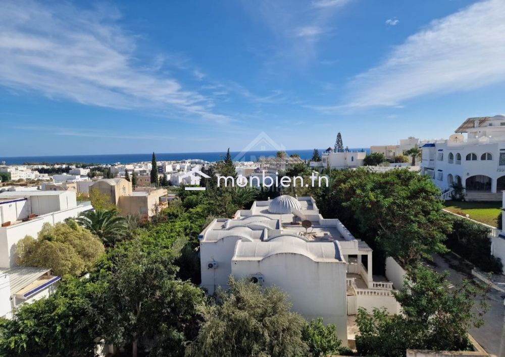 Duplex meublé avec vue de mer à Hammamet Nord à vendre 51355351