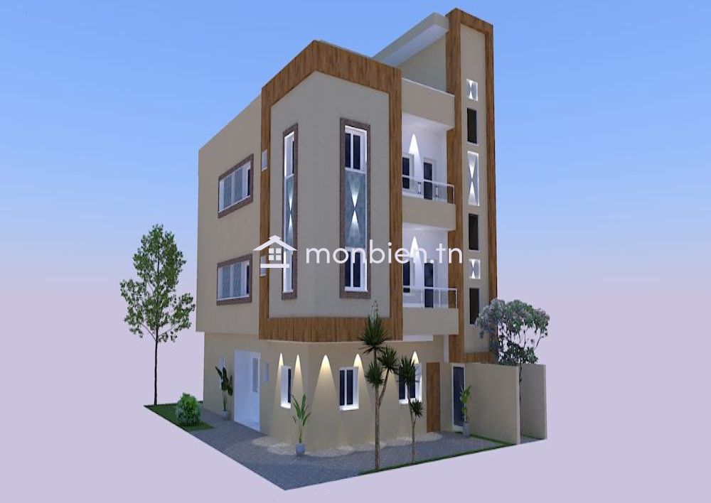 Opportunité Rare Ariana Essoughra. Bâtiment: Villa et 5 app