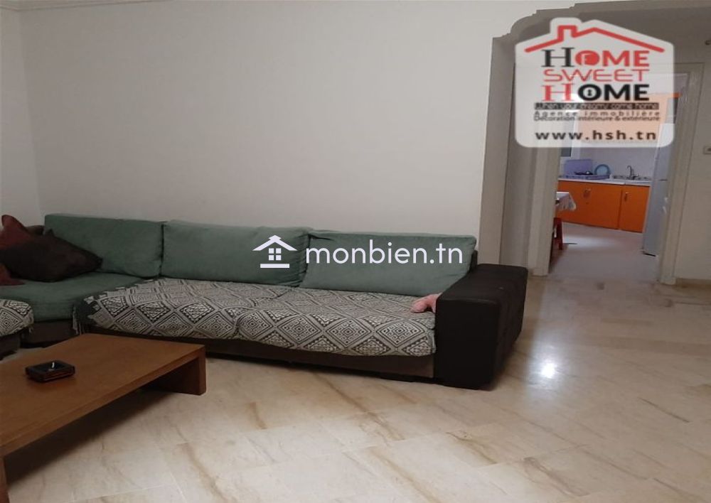 Appart zuri S2 à louer à Ain Zaghouan Nord