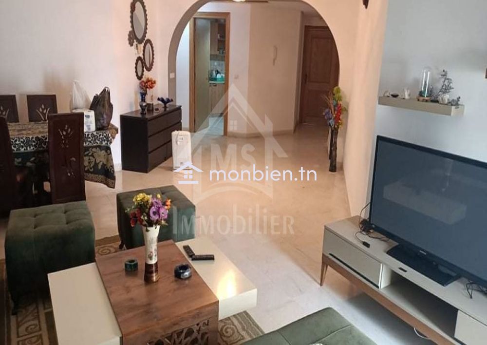 Location estivale: Appartement S+2 pieds dans l'eau à louer à Hammamet 51355351