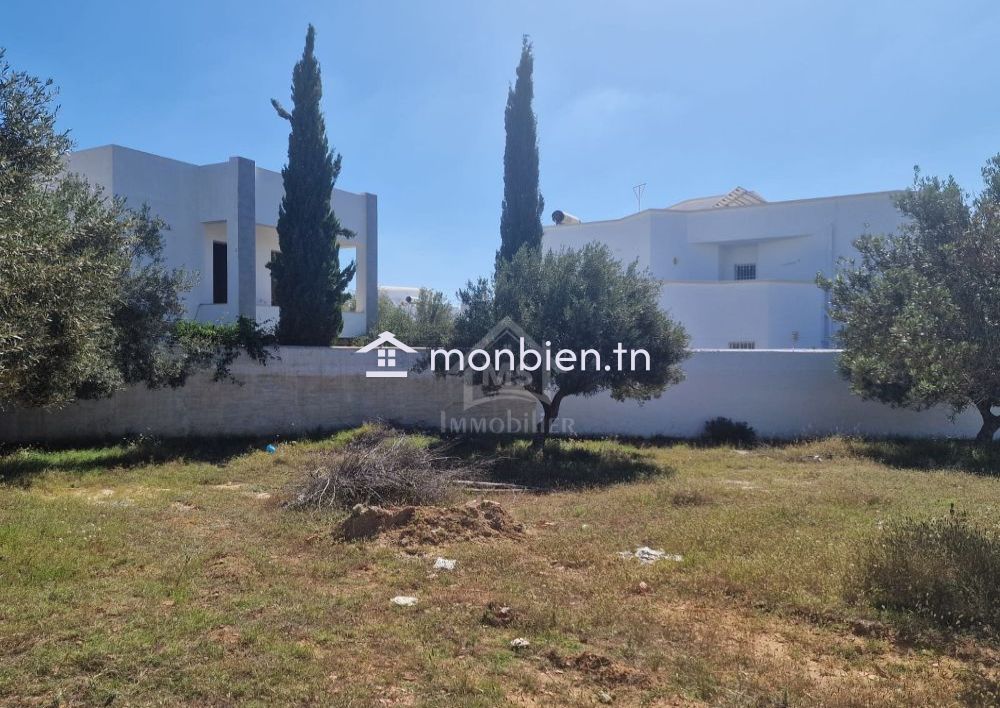 Terrain clôtué de 250 m² à Mrezga à vendre 51355351