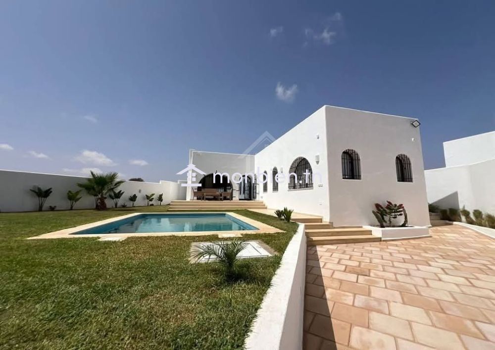 Une villa toute neuve avec piscine à vendre à Hammamet Sud 51355351