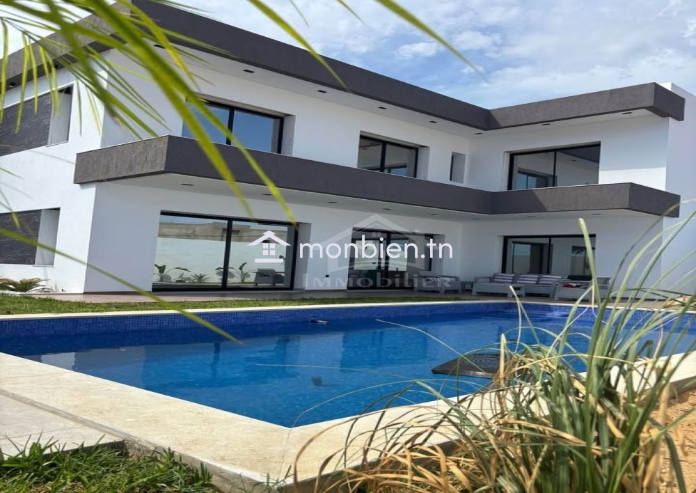 Villa avec piscine et jardin à Hammamet Sud à vendre 51355351