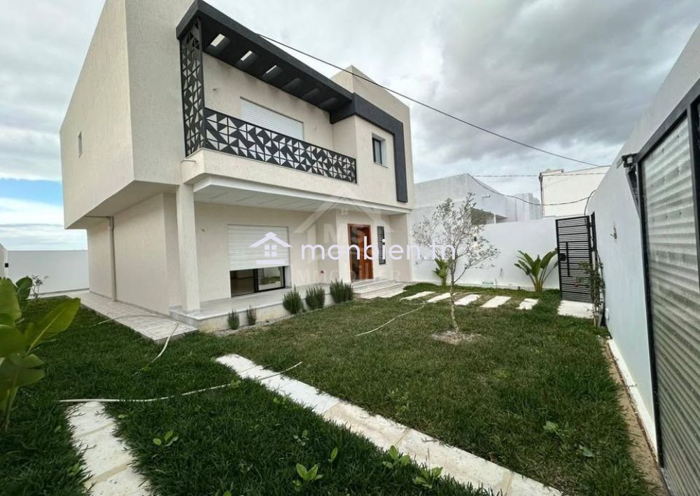 Villa S+3 toute neuve à Manaret Hammamet à vendre 51355351