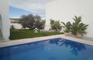 Villa avec jardin et piscine à vendre à Hammamet Sud51355351