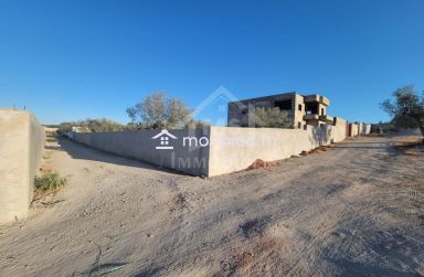 Terrain clôturé de 1269 m² à Hammamet Sud à vendre 51355351