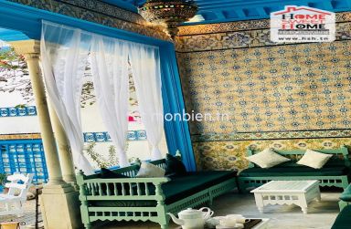 Gérance Libre d'une Maison d'hôte Haramlek à Louer à Sidi Bou Said