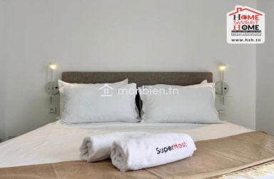 Appart S1 Trésor  Meublé à Louer à La Marsa Plage