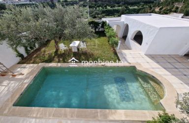 Une villa toute neuve avec piscine à Hammamet Nord à vendre 51355351