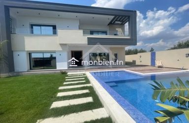 Villa toute neuve avec piscine et jardin à Hammamet Sud 51355351