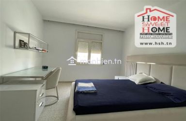 Appart S3 meublé Zahra à louer à Aouina