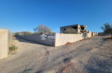 Terrain clôturé de 1269 m² à Hammamet Sud à vendre 51355351