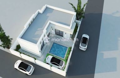 Villa sur plan avec piscine à vendre à Hammamet Sud 51355351