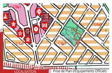Projet inachevé 650 m2 sur un terrain de 450 m2
