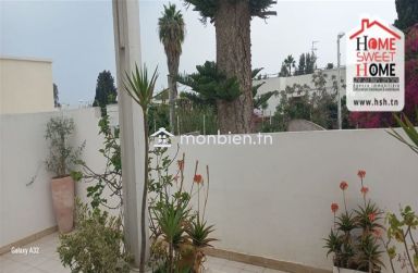 Etage de Villa Maria Diallo Meublé à Louer à Carthage Dermech