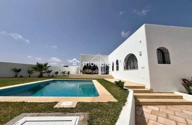 Une villa toute neuve avec piscine à vendre à Hammamet Sud 51355351