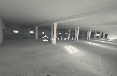 Location zone industriel El Mghira 1200m²