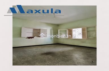 À VENDRE VILLA S+3 À RÉNOVER À BEN AROUS
