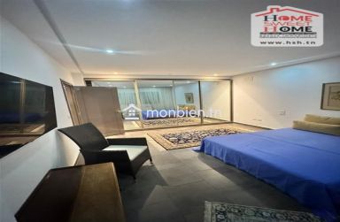 Etage de villa S1 Veloria meublé à louer à Carthage