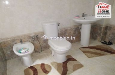 RDC S3 Bégonia Meublé à Louer à Borj Cedria