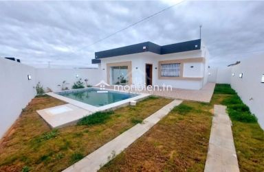 Une villa toute neuve avec piscine à vendre à Hammamet Sud 51355351
