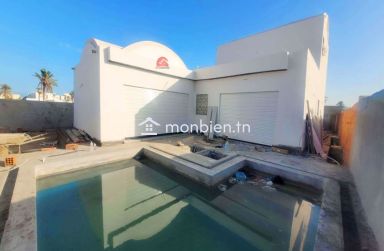 A VENDRE À DJERBA MIDOUN - VILLA AVEC PISCINE ZU