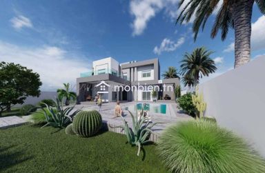 A Vendre Belle Villa Titrée Avec Piscine En Cours De Construction À Midoun