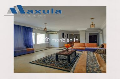 À VENDRE APPARTEMENT S+3 AVEC VASTE TERRASSE À RADES PLAGE