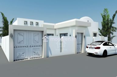 Villa S+2 sur plan avec piscine à vendre à Hammamet 51355351