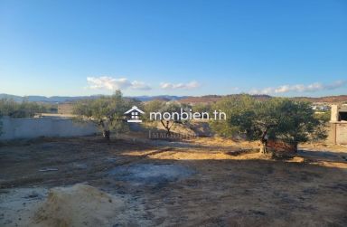 Terrain clôturé de 1269 m² à Hammamet Sud à vendre 51355351