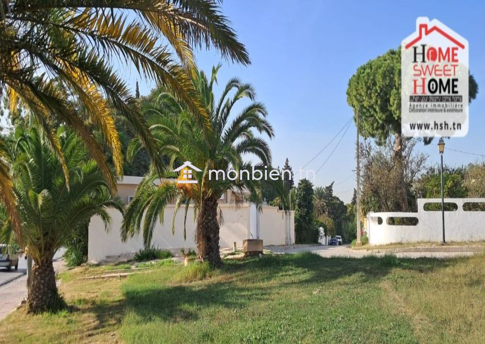 Villa Émeraude Noire à Vendre à Carthage Hannibal