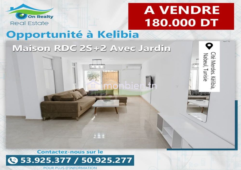 Appartement RDC a vendre