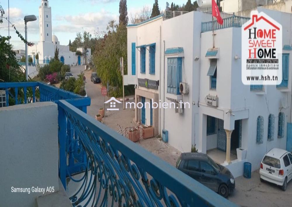 Appart S1 Vert de Lune Meublé à Louer à Sidi Bou Said