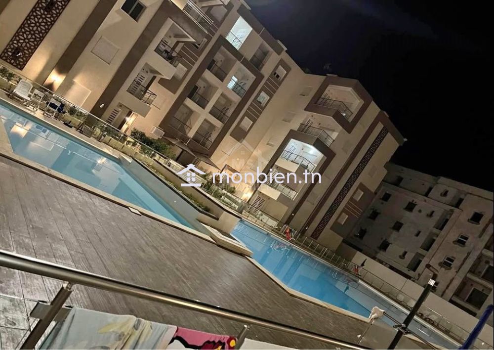 Location estivale Appartement S+1 à louer à Yasmine Hammamet 51355351