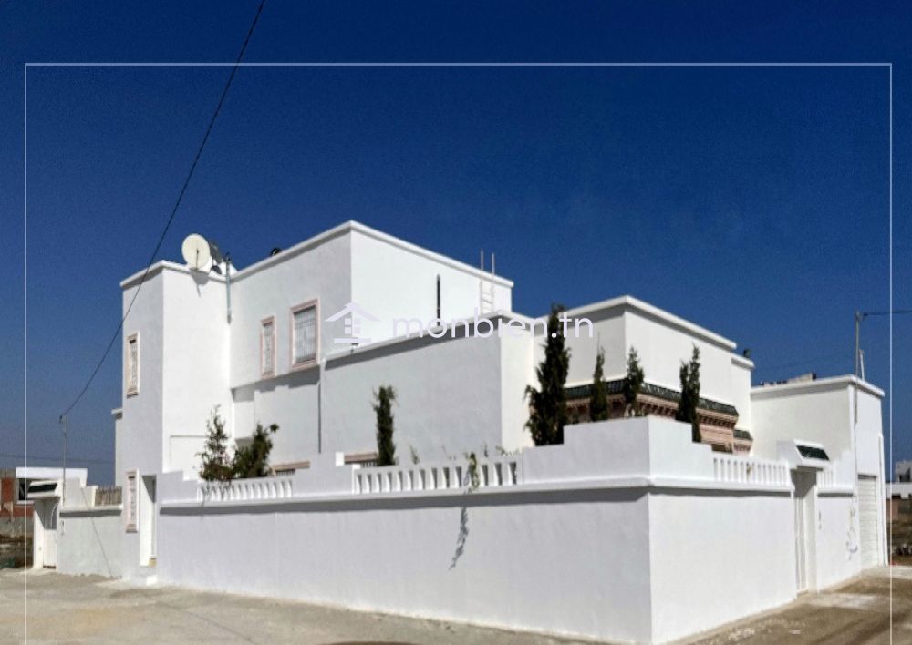 Villa S+3 et Maison S+2 10min de Hammamet sud