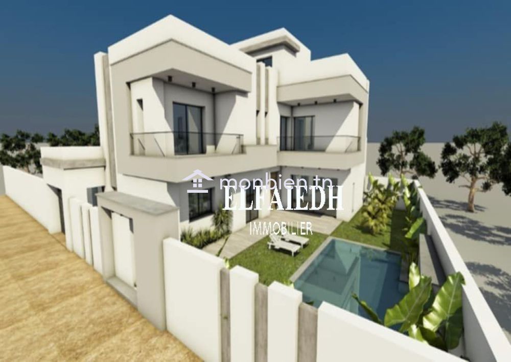 A vendre une magnifique villa nouvellement construite
