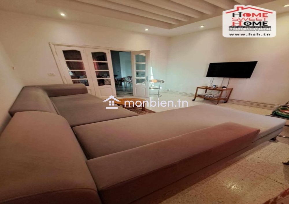 Etage S4 Virelia Meublé à Louer à La Marsa Nassim