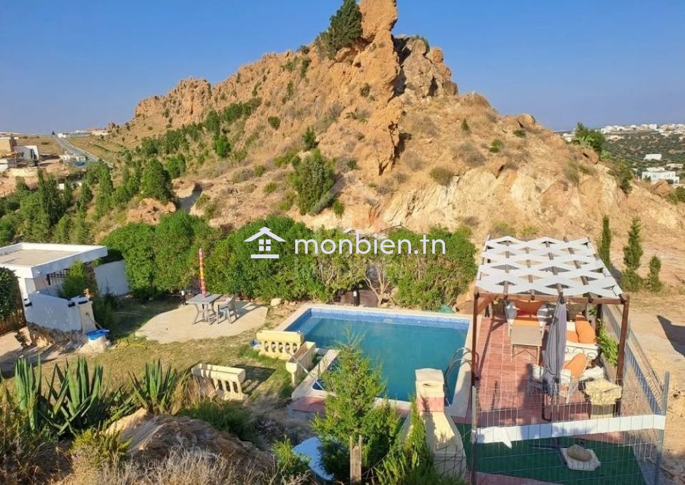 Location estivale: Villa S+3 avec piscine à louer 51355351