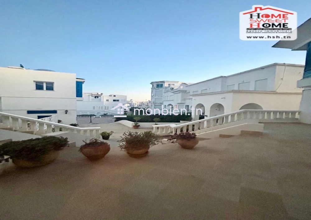 Duplex Marina Meublé à Louer à Gammarth