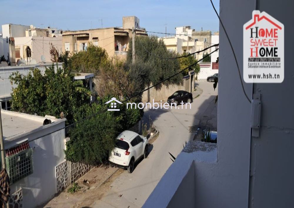 Etage de Villa S3 Rachel à Louer à Carthage Salambo