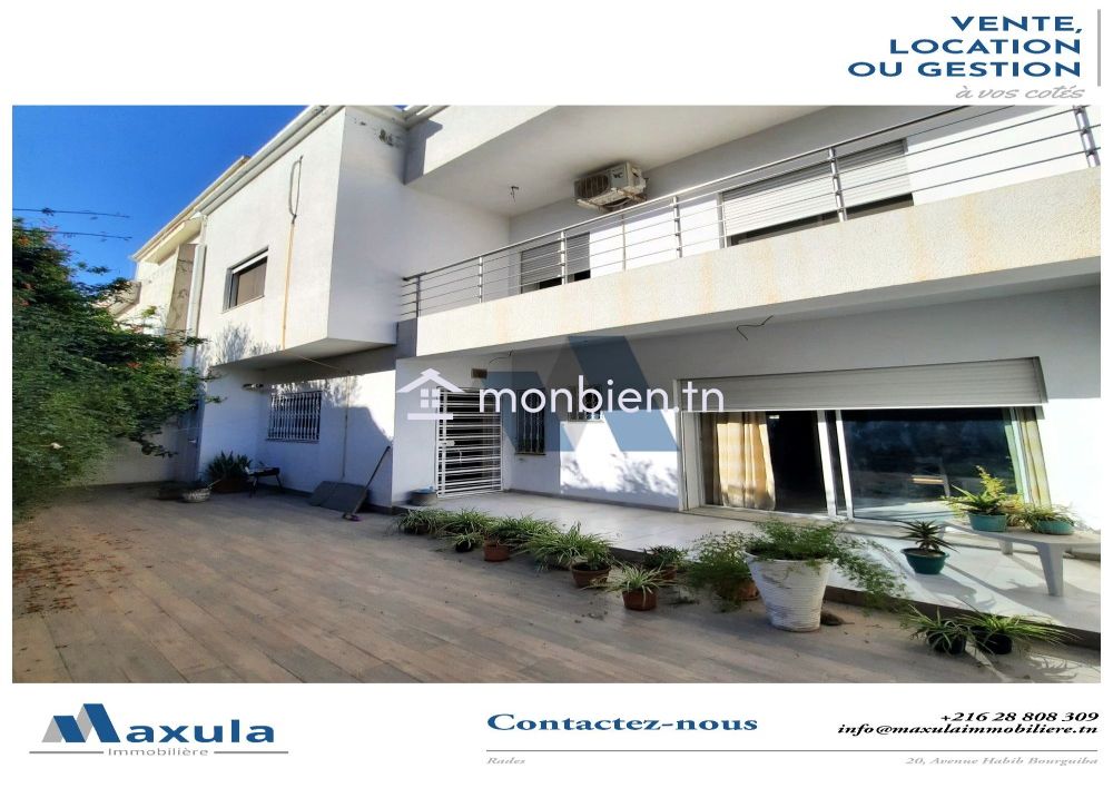 À VENDRE MAISON EN DUPLEX S+3 À RADES MELIANE 2
