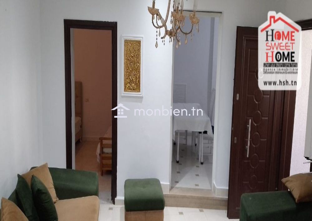 Appart S2 Brise d’Italie Meublé à Louer à La Marsa