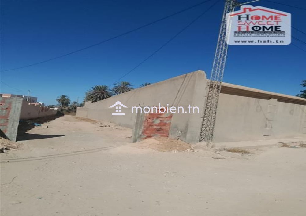 Terrain villa Gabel à vendre à Mtorrech Gabes