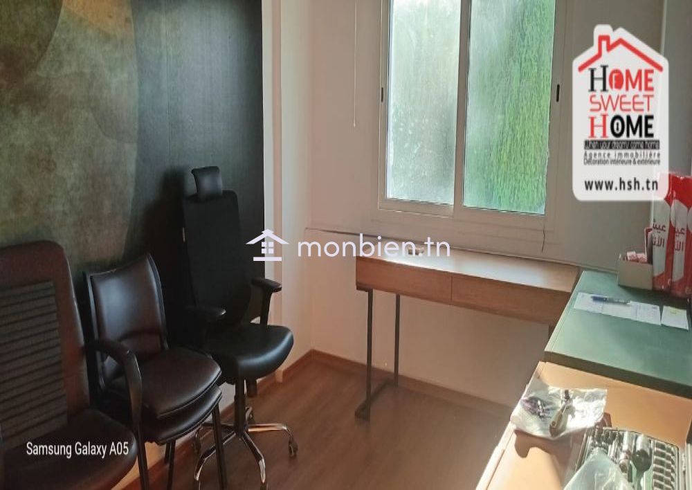 Bureau A2 Rosée d’Aube à Louer à La Marsa Plage