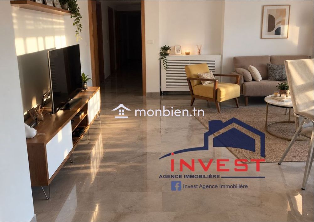Appartement S+3 aux Jardins de Carthage