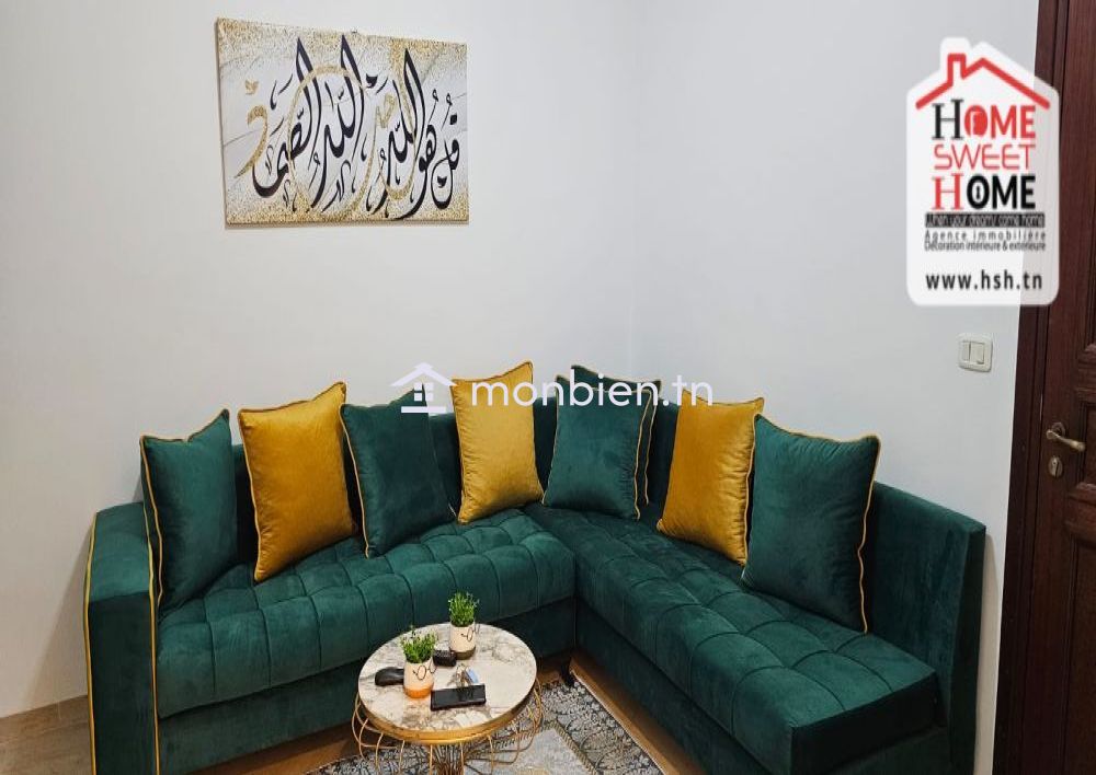 Appart S1 Meublé Le Jardin des Étoiles à Louer à Riadh EL Andalous